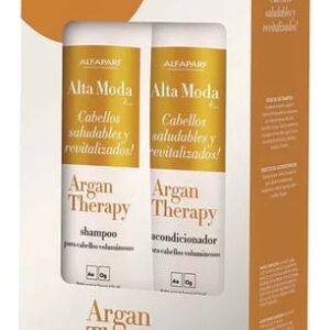 Kit Shampo y Acondicionador Argan Therapy Alfaparf