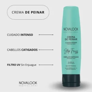 Crema de peinar btx stop frizz 160ml. NOVALOOK
