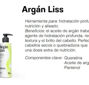 Alisado argan liss- 1000 ml Ossono