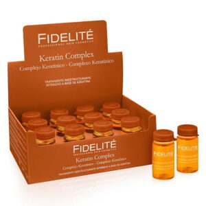 Ampollas Keratina x 12 unidades 15 ml fidelite
