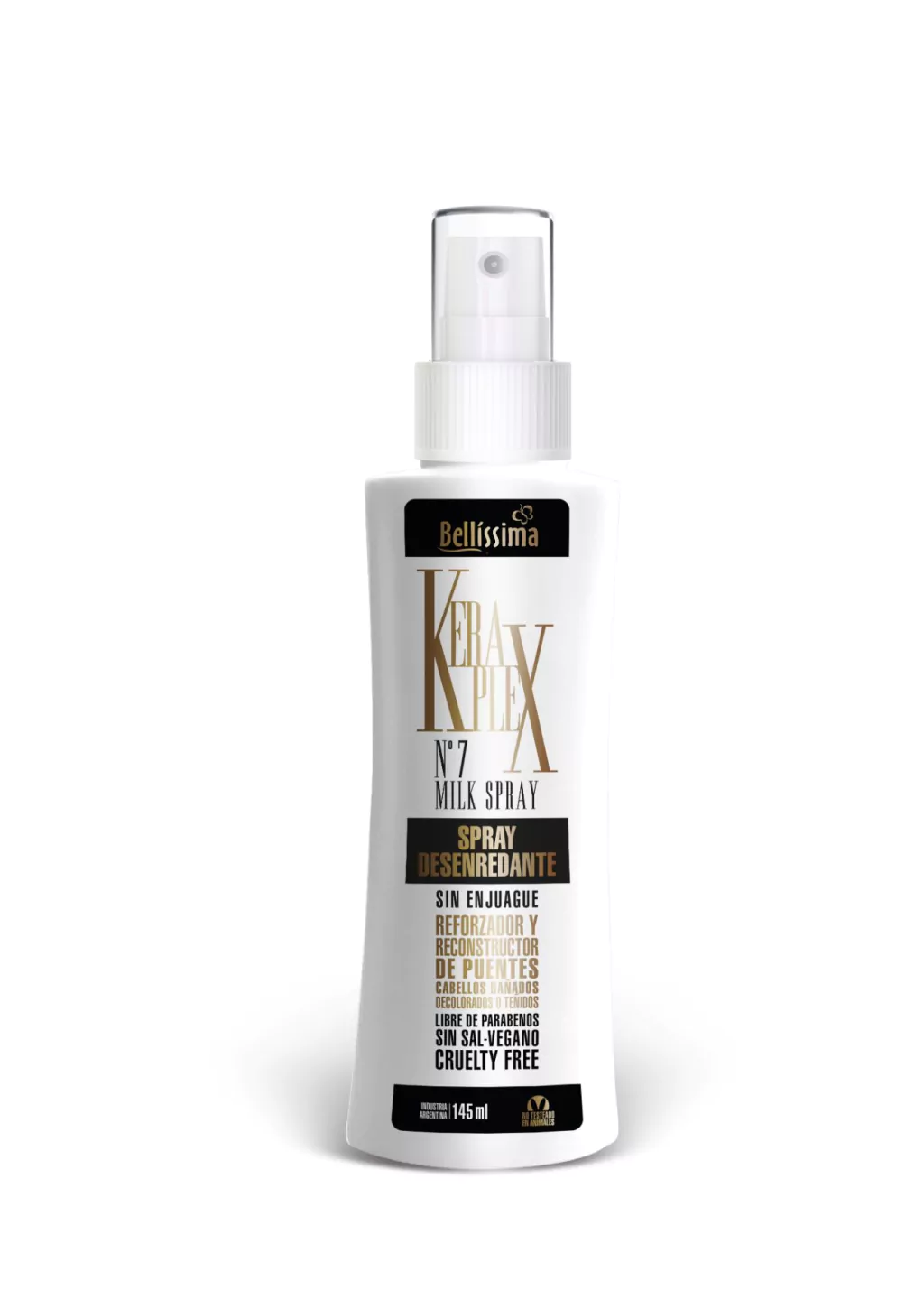 Spray Desenredante Keraplex N°7 145ml Bellisima