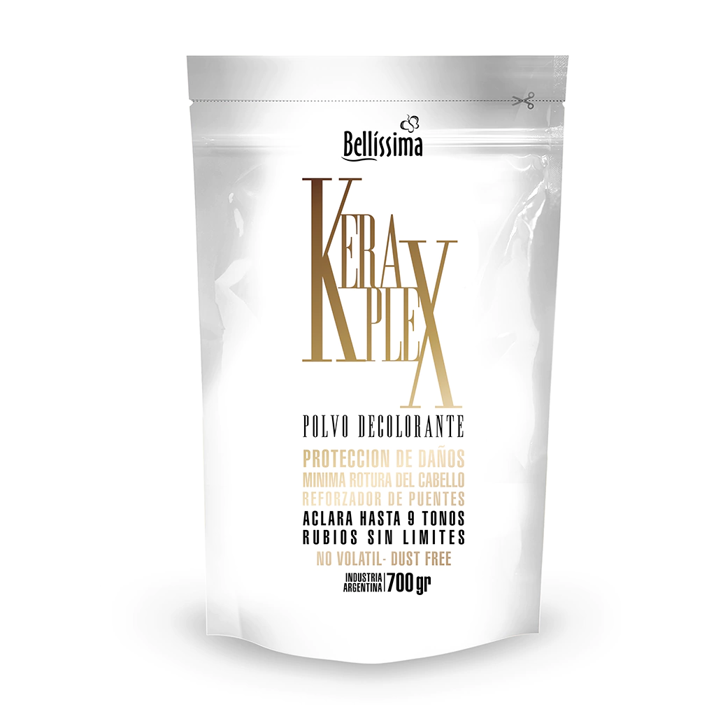 Polvo Decolorante Keraplex Bellisima 700 gr