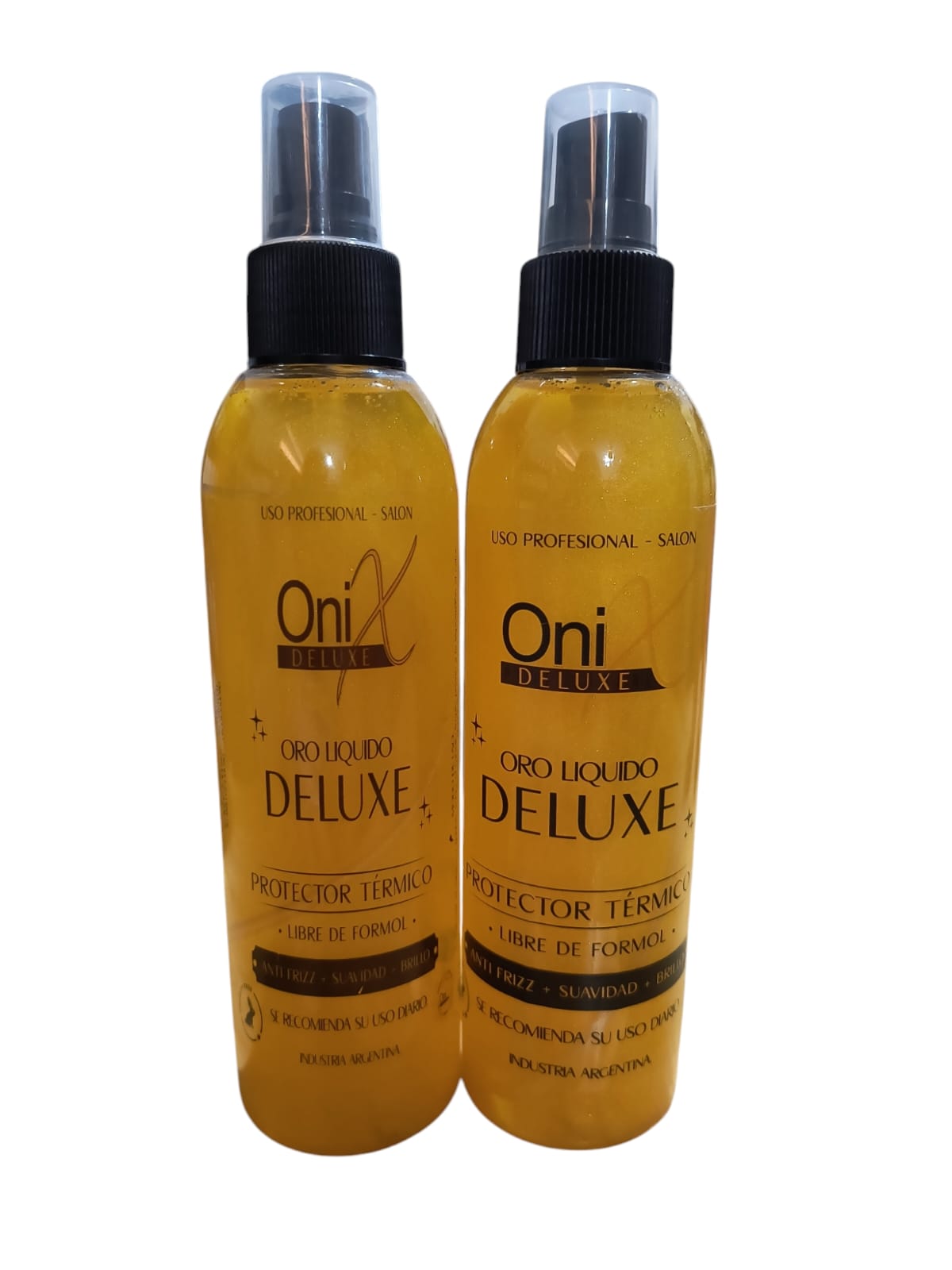 PROTECTOR TERMICO ORO LIQUIDO DELUXE X 250 ML ONIX
