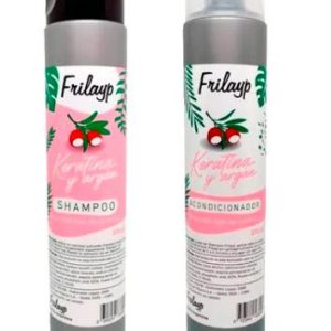 Acondicionador Keratina Y Argan 370ml Frilayp