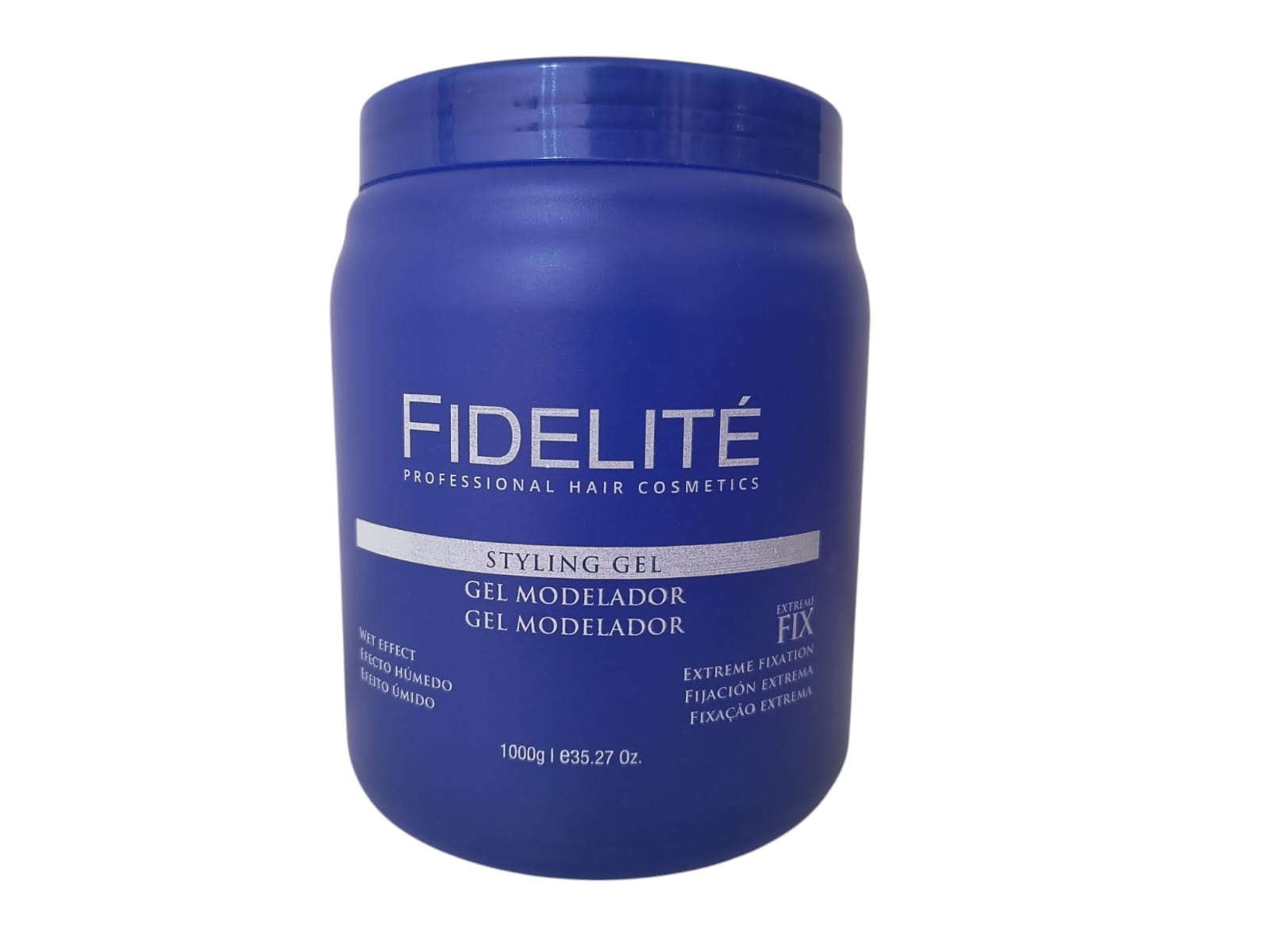 Gel modelador super fix x kilo fidelite (azul)