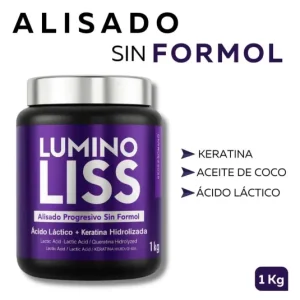 Alisado sin formol Luminoliss 1 kilo