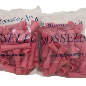 bigudies plastico Nº6 rosello