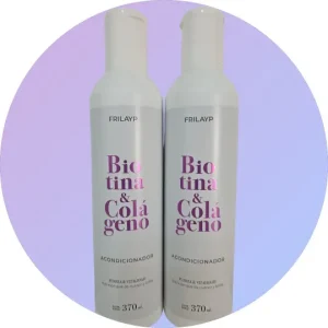 acondicionador biotina y colageno 370 ml frilayp