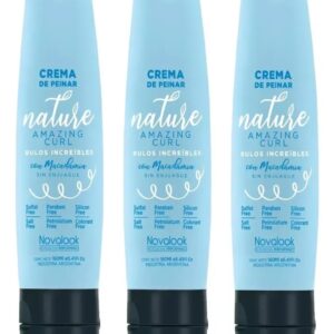 Crema de peinar con macadamia 160ml. cabellos con rulos NOVALOOK