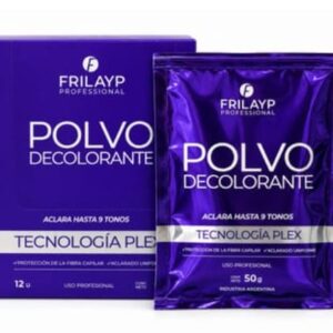 Polvo Decolorante 9 Tonos 50grs FRILAYP